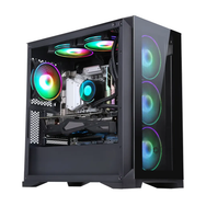 Frisby FC-9450G Moro 750W 80+ Bronze 4x120 mm RGB Fan Temperli Cam USB 3.0 Micro-ATX Mid-Tower Gaming Kasa