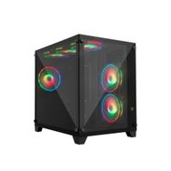 Frisby FC-9505G Phoenix 4x120 mm RGB Fanlı Siyah Gaming Kasa