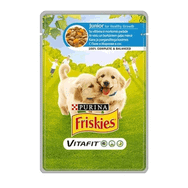 Friskies 100 gr 20'li Tavuklu ve Havuçlu Yetişkin Köpek Konservesi