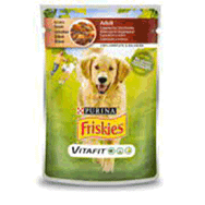 Friskies Kuzu Etli ve Havuç Yetişkin 20x100 gr Köpek Maması