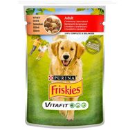 Friskies Sığır Etli ve Patatesli Pouch Yetişkin 20x100 gr Köpek Maması