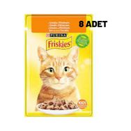Friskies Tavuklu 85 gr x 8 Adet Yaş Kedi Maması