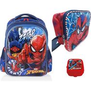Frocx 41321 Due Fighter 3'lü Spiderman İlkokul Çantası