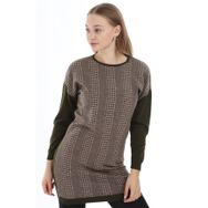 Ftz Women 21-1236 Haki Desenli Kadın Tunik