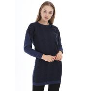 Ftz Women 21-1236 İndigo Desenli Kadın Tunik