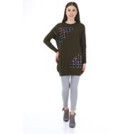 Ftz Women 21-1320 Haki Pul Payet Kadın Triko