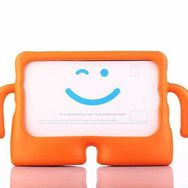 Fuchsia Apple İpad Air 10.9 2022 5.nesil Uyumlu İbuy Standlı Yumuşak Eğlenceli Çocuk Tablet Kılıfı