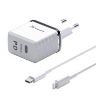 Fuchsia C32D Apple iPhone Uyumlu Konfulon Dc13 3a Lightning Kablo 20W Pd Hızlı Şarj Cihazı