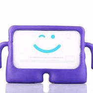 Fuchsia Galaxy Tab A7 10.4 T500 2020 Uyumlu İbuy Standlı Yumuşak Eğlenceli Çocuk Tablet Kılıfı