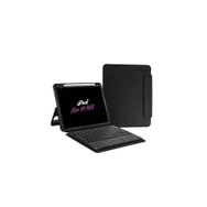 Fuchsia iPad Air 11 M3 2025 Uyumlu Touch Padli Bluetoothlu Klavyeli Standlı Tablet Kılıfı