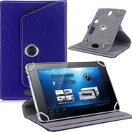 Fuchsia iPad Air 2. Nesil 9.7 inç Uyumlu 360° Dönebilen Standlı Kapaklı Universal Tablet Kılıfı