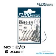 Fudo 1601 Hooks Kentsuki Maruseigo-bn No: 2/0 Olta İğnesi