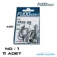 Fudo 4101 FKSE-BN Hooks No: 1 Fukase Olta İğnesi