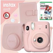 Fujifilm Instax Mini 11 Pembe Kare Albümlü Hediye Seti ve Fotoğraf Makinesi