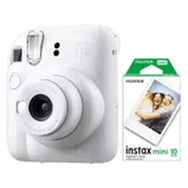 Fujifilm Instax Mini 12 Beyaz Fotoğraf Makinesi ve 10'lu Mini Film