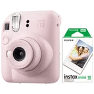 Fujifilm Instax Mini 12 Pembe Fotoğraf Makinesi ve 10'lu Mini Film