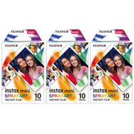 Fujifilm Instax mini Spray Art 10x3 Film Seti