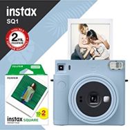 Fujifilm Instax SQ1 Buz Mavisi Fotoğraf Makinesi ve 20'li Kare Film