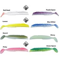Fujin 034 Glowy Salt Eel Body 13 cm 3 Adet Silikon Yem Gövde
