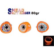 Fujin 05 Orange 3D Eye Salty Rubber Head 80 gr Kafa Yem