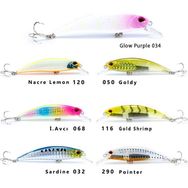 Fujin 116 Gold Shrimp Ziggy7 70 mm 9.6 gr Sinking Lrf Maket Balık