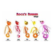 Fujin Rockn Rubber 60 gr Tai Rubber Set 05 Angry Red Suni Balık Yemi