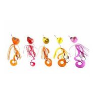 Fujin Rockn Rubber 60 gr Tai Rubber Set 10 Orange Glow 3d Eye Suni Balık Yemi