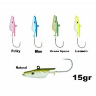 Fujin Salt Eel 15 gr Jig Head