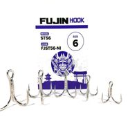 Fujin ST56 Nickel Üçlü Maket Balık İğnesi