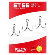 Fujin ST66 Nickel Üçlü Maket Balık İğnesi