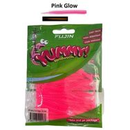 Fujin Yummy Sandworm Pink Glow 7 cm 20 Adet LRF Silikonu