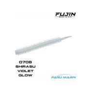 Fujin Yummy Sandworm Shirasu Violet Glow 7 cm Silikon Yem