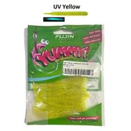 Fujin Yummy Sandworm UV Yellow 7 cm 20 Adet LRF Silikonu