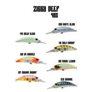 Fujin Ziggy Deep 48S 48 mm 4.5 gr 116 Gold Shrimp Maket Balık