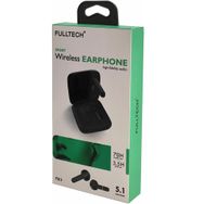 Fulltech FB3 Siyah Kulakiçi Bluetooth Kulaklık