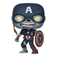 Funko Pop 941 Marvel What If Zombie Captain America Figür