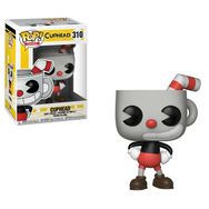 Funko Pop AC05558 Games Cuphead Cuphead Aksiyon Figür