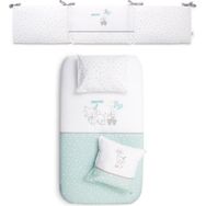 Funna Baby Party Yeşil 60x70 cm Bebek Uyku Seti