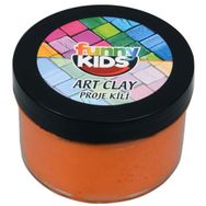 Funny Kids Art Clay Turuncu 40 cc Proje Kili