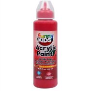 Funny Kids Kırmızı 500 ml Akrilik Boya