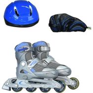 Furkan 31 - 34 Işıksız Mavi Paten Seti
