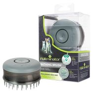 Furminator Şampuan Hazneli Kedi ve Köpek Banyo Yıkama Fırçası