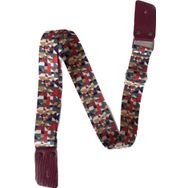 G-Strap Maroon Deri Uçlu Ukulele ve Gitar Askısı