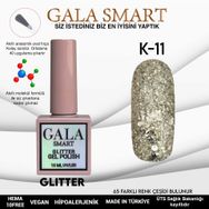 Gala Smart K-11 10 ml Glitter Kalıcı Oje