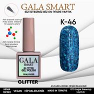 Gala Smart K46 10 ml Glitter Kalıcı Oje