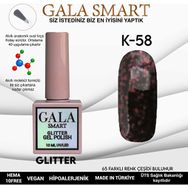 Gala Smart K58 10 ml Glitter Kalıcı Oje