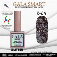 Gala Smart K64 10 ml Glitter Kalıcı Oje