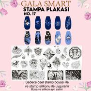 Gala Smart Stampa Plaka No:17 Sticker