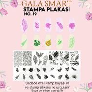 Gala Smart Stampa Plaka No:19 Sticker