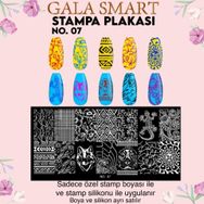 Gala Smart Stampa Plaka No:7 Sticker